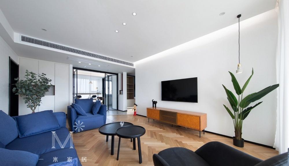 平层丨【一米家居】别居·無所 130㎡现代北欧-2