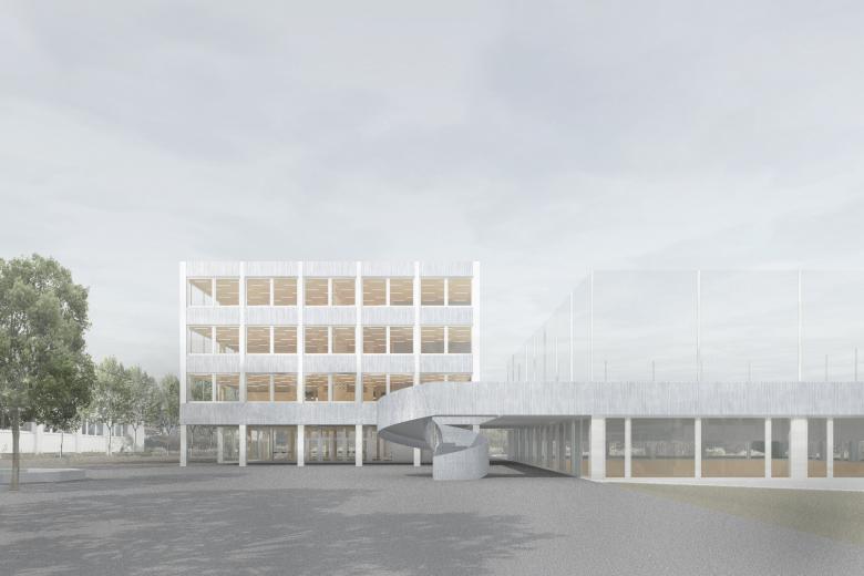 Muttenz 中学扩建项目丨瑞士丨Gschwind Architekten AG BSA SIA-0