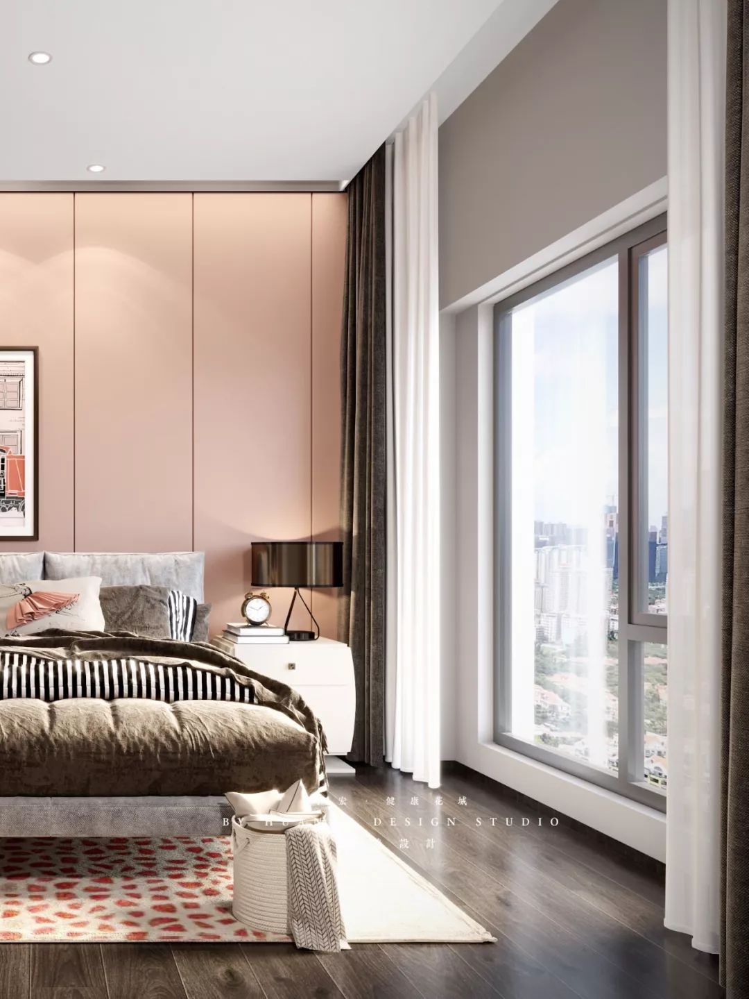 现代简约风,龙岗宇宏健康花城 150m²空间设计-128