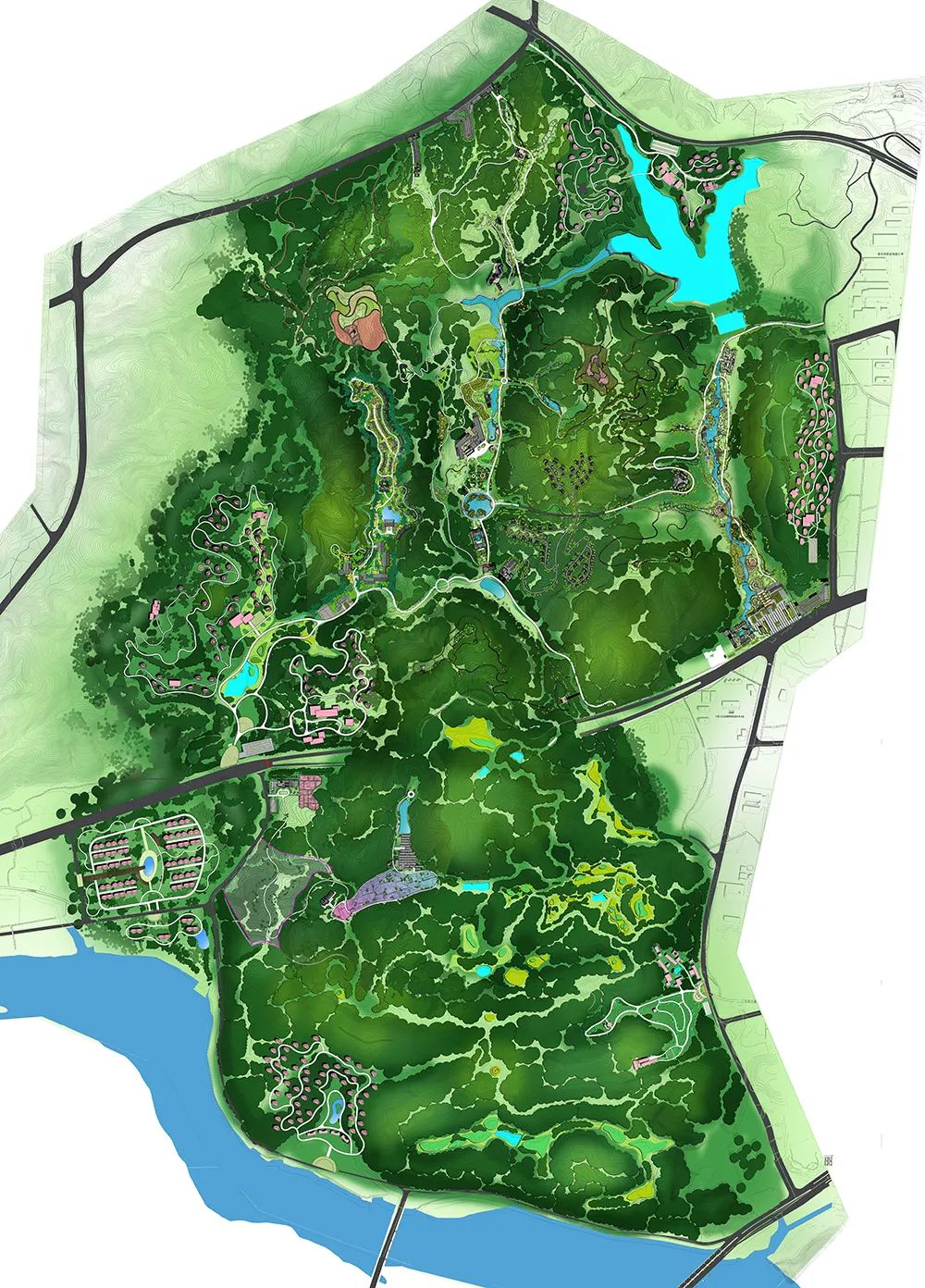 华东药用植物园丨中国丽水丨上海市园林设计研究总院-11