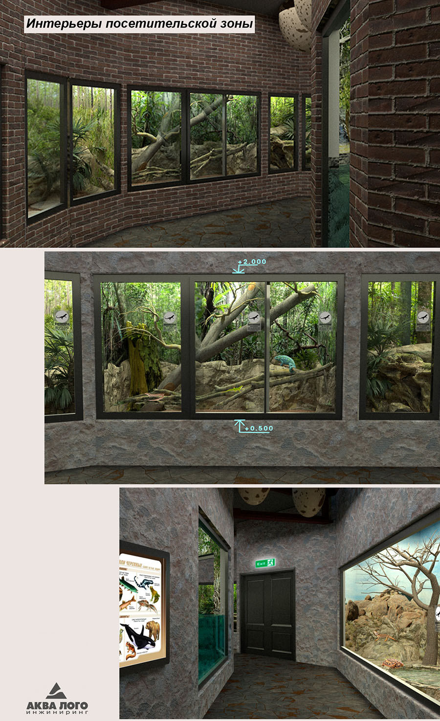 Калининград动物园  “水族馆”改建“  温室” 重建项目丨俄罗斯加里宁格勒丨Аква Лого Инжиниринг-18
