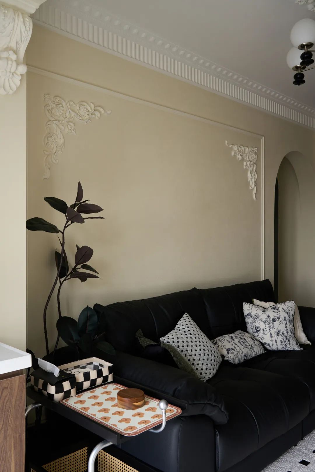 宝安·和荣西湾I76m²复古美拉德风，岛台、衣帽间、浴缸样样俱全-25