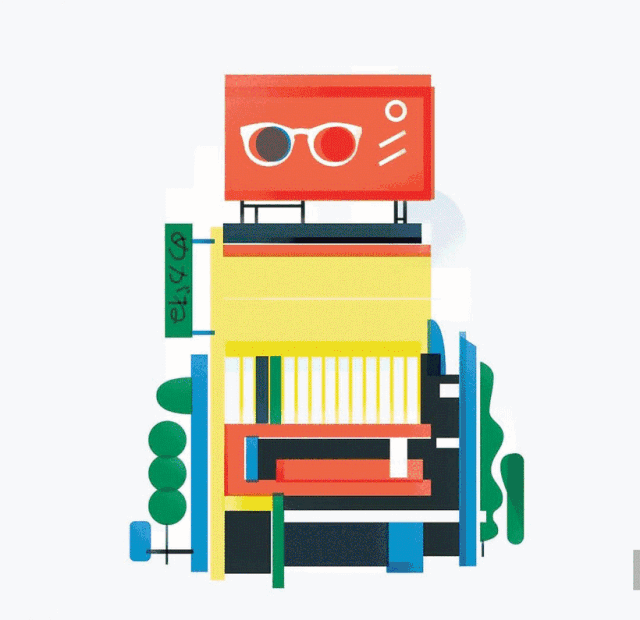 建筑插画 | 创意视角下的城市之美-28