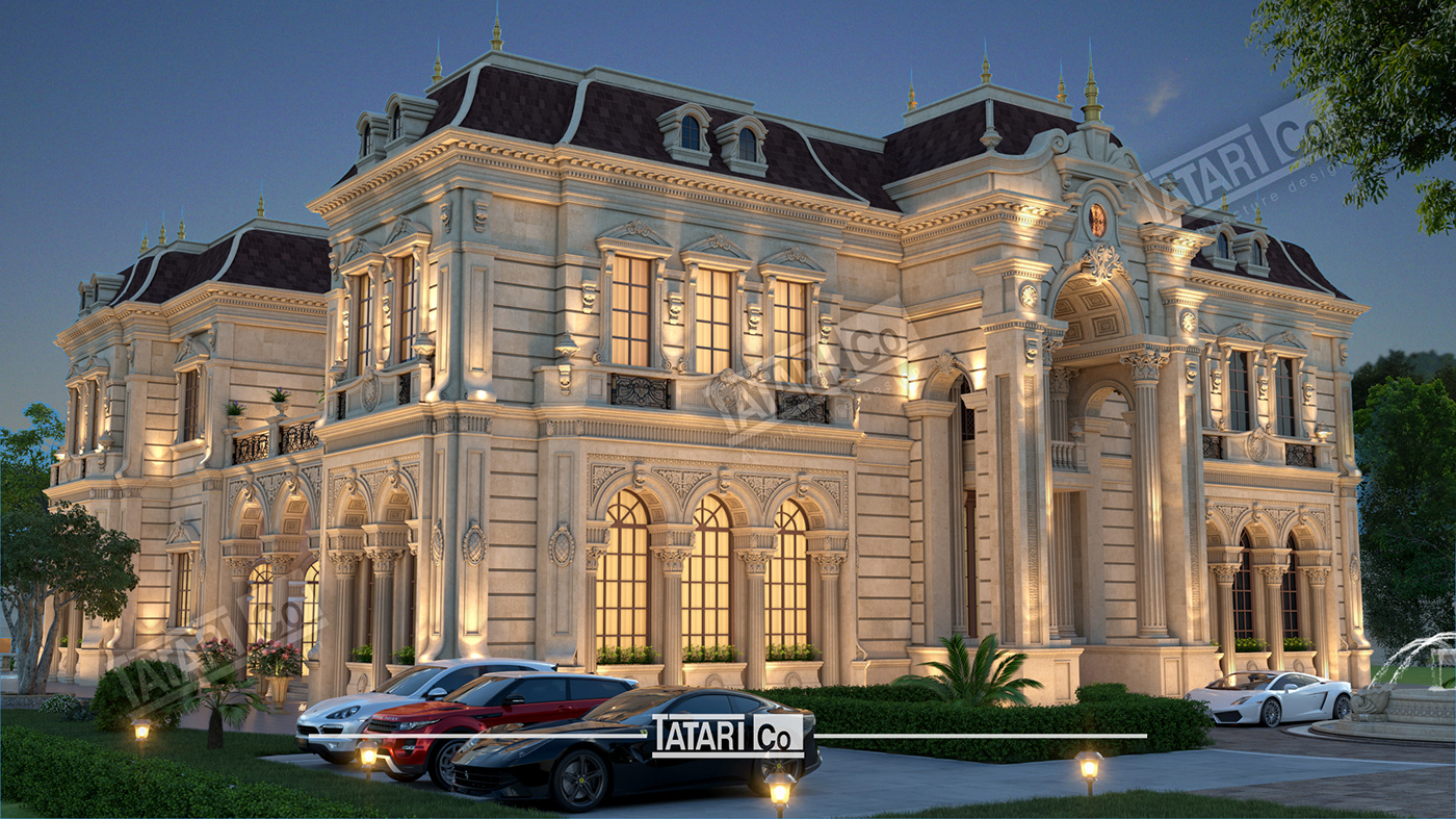 沙特阿拉伯王室宫殿外立面设计-5