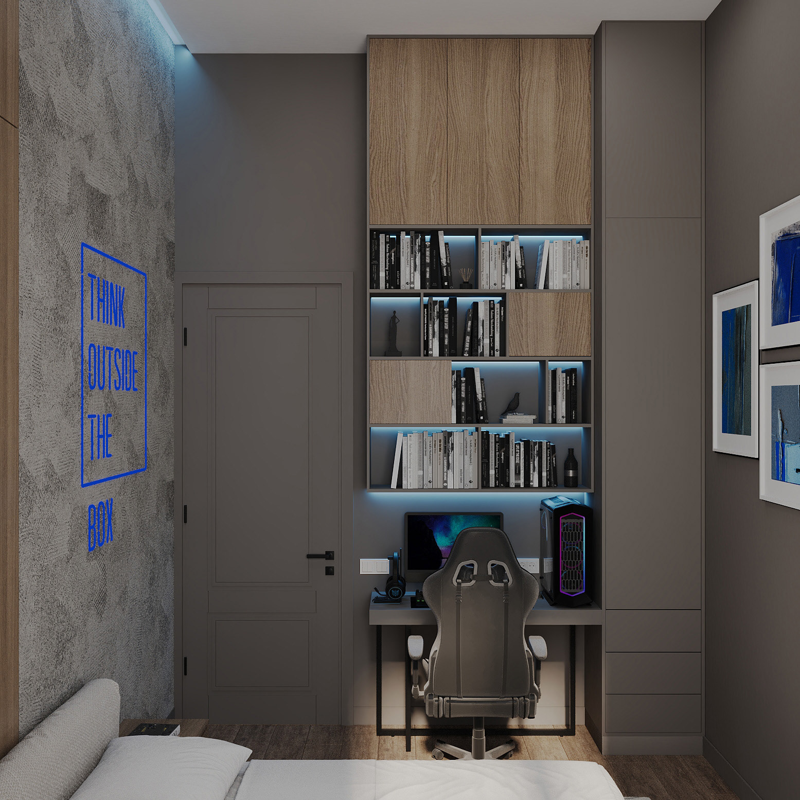 现代公寓室内设计丨亚美尼亚丨Nelly Manukian,toon.project-40