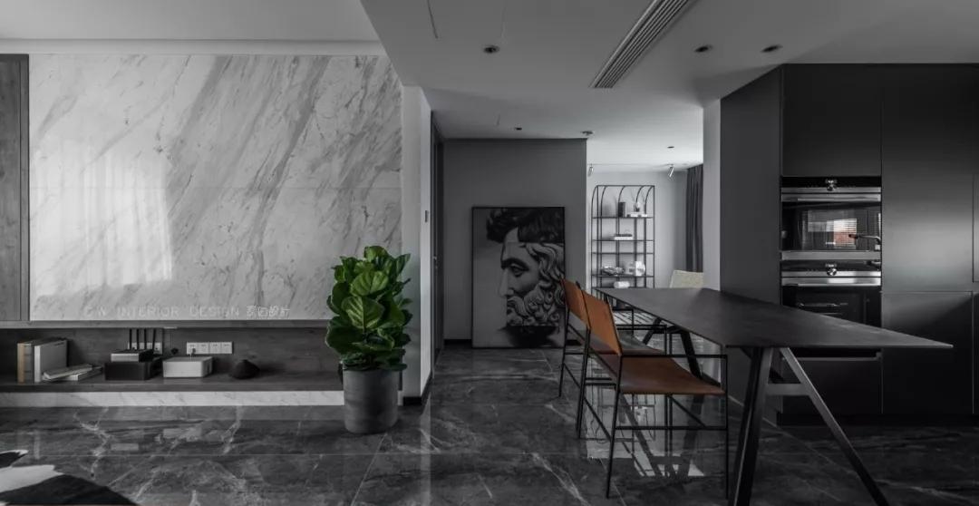 90 后婚房爆改，简约灰色调中的活力与诗意-2