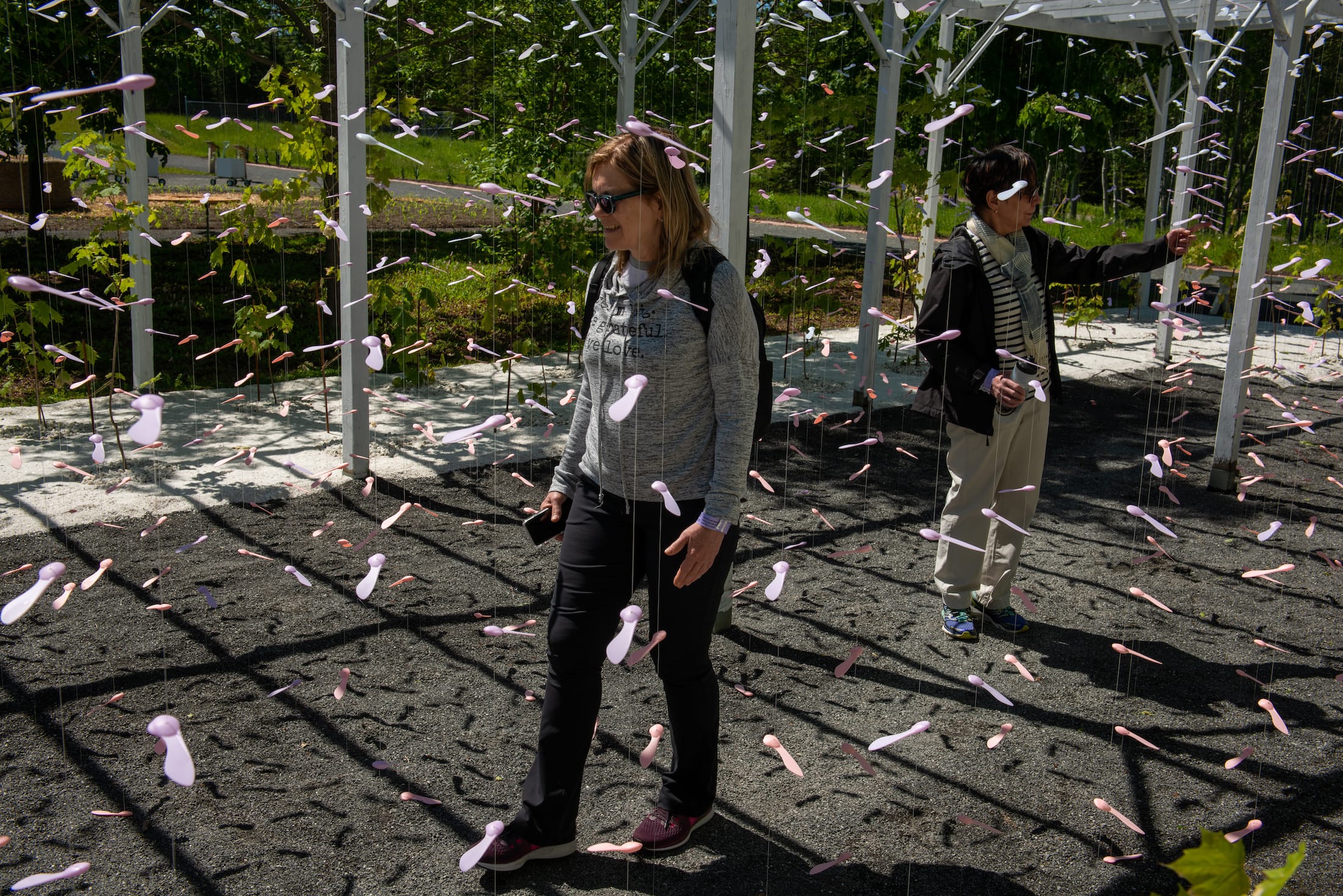 2019 加拿大国际花园节 | 彩色“岩石”结构装置引人入胜-40