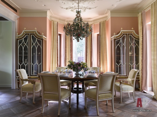 经典两层带阁楼住宅室内设计项目丨俄罗斯莫斯科丨阿列菲耶娃·奥莉皮阿达,阿丽季切娃·伊琳娜-22