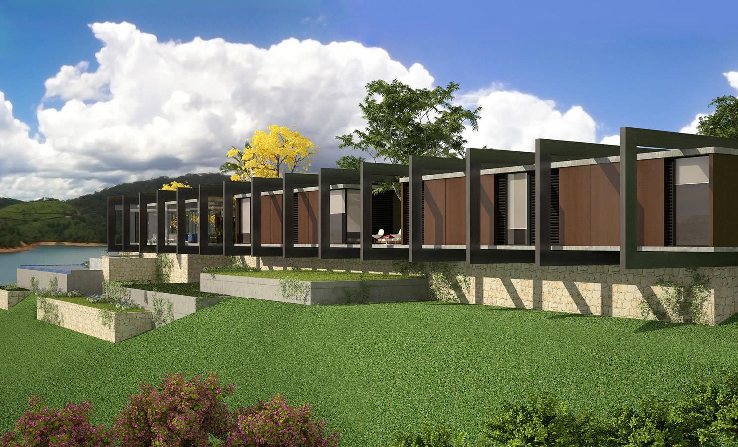 水库边的房子-4