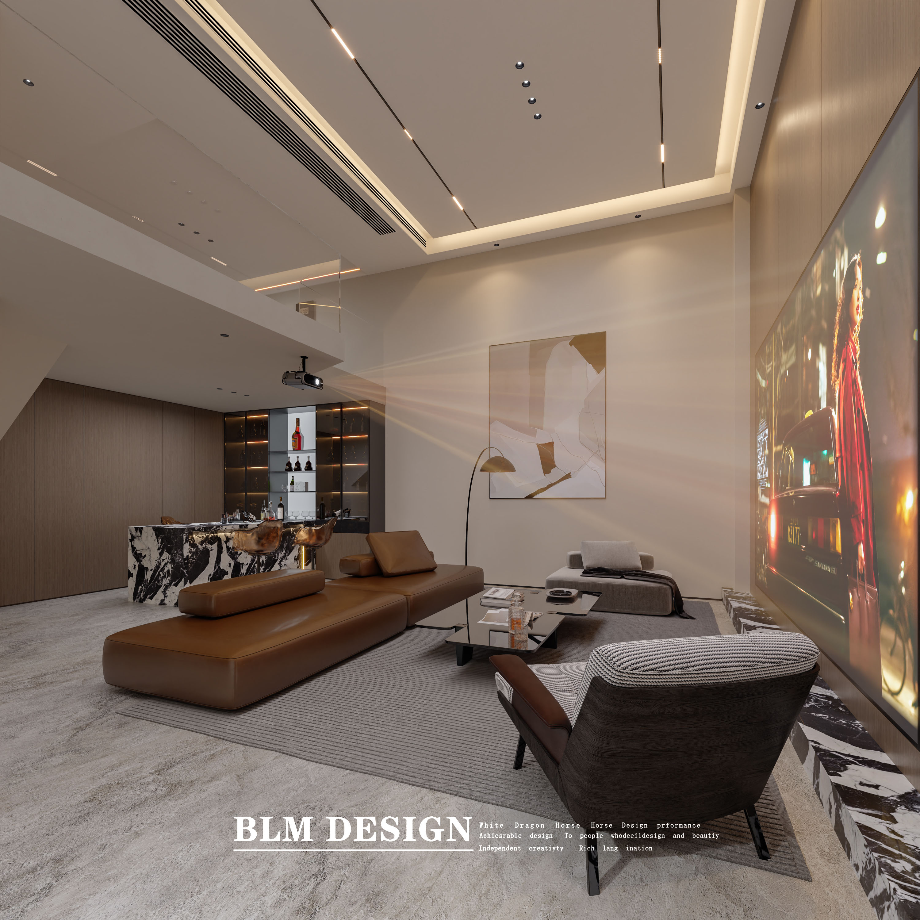 意式轻奢效果图案例-4