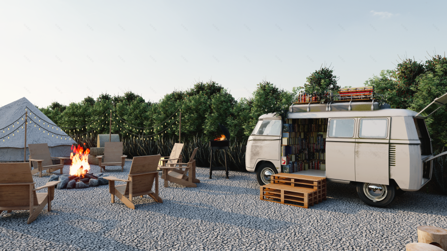 Hidden Mansions 露营地景观设计丨越南胡志明市-13