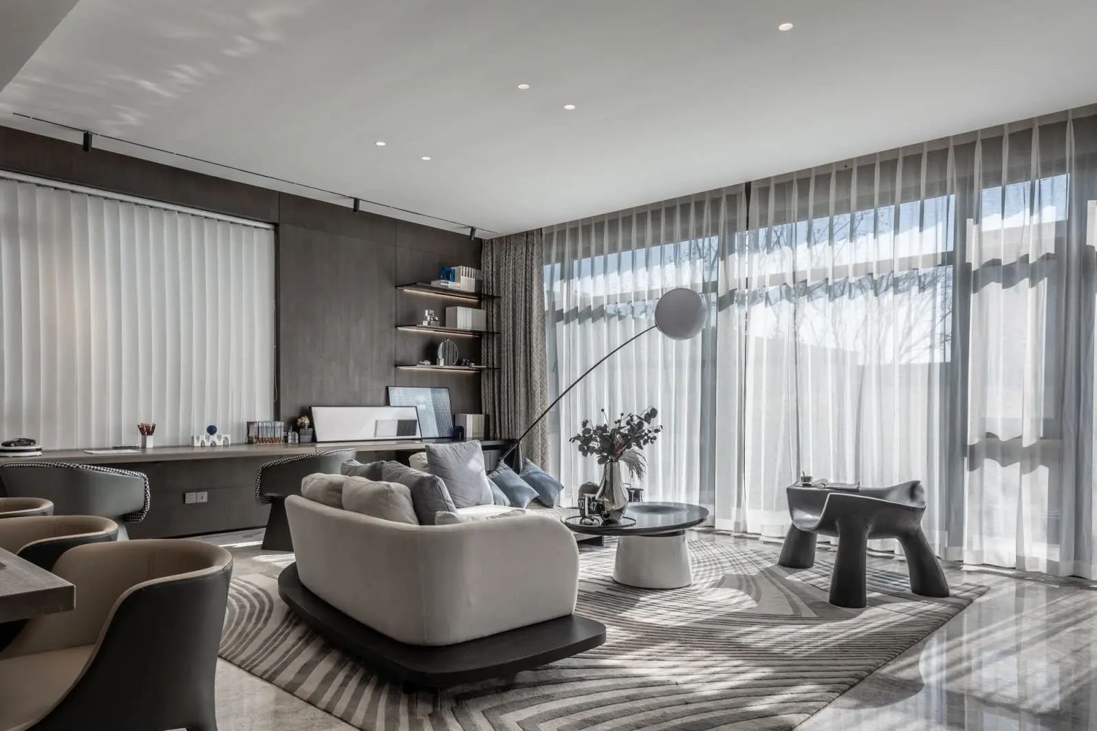 越秀岄湖郡 135 户型丨中国沈阳丨EASE 艺烁国际空间设计-4