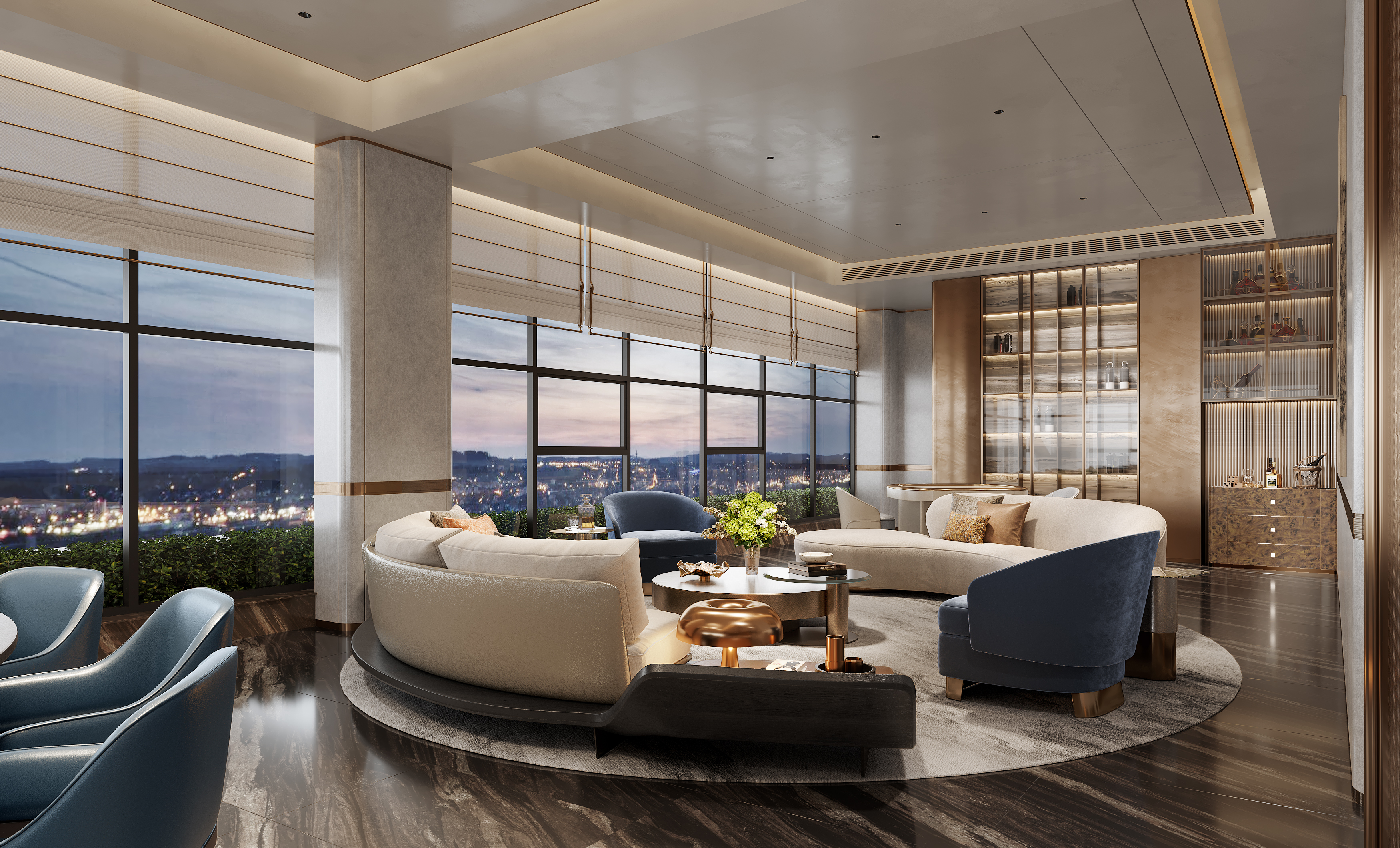 高端会所设计丨中国榆林丨郑合建筑设计咨询（西安）有限公司-13