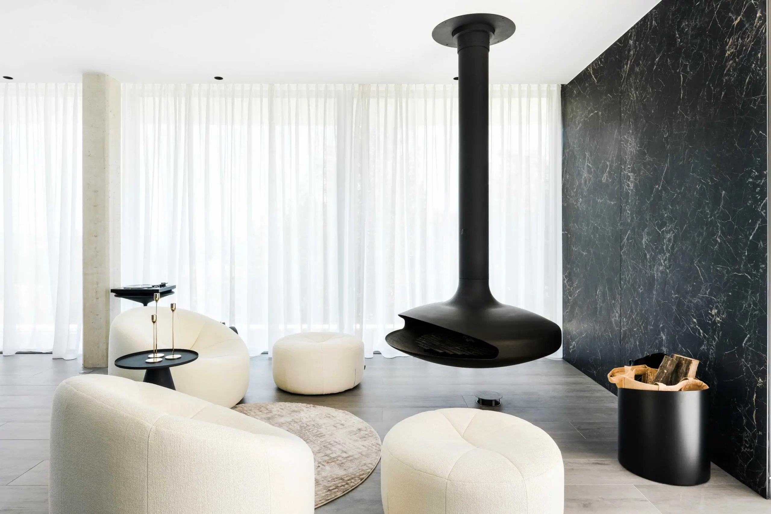 现代设计别墅 | 自然与艺术的完美融合-5