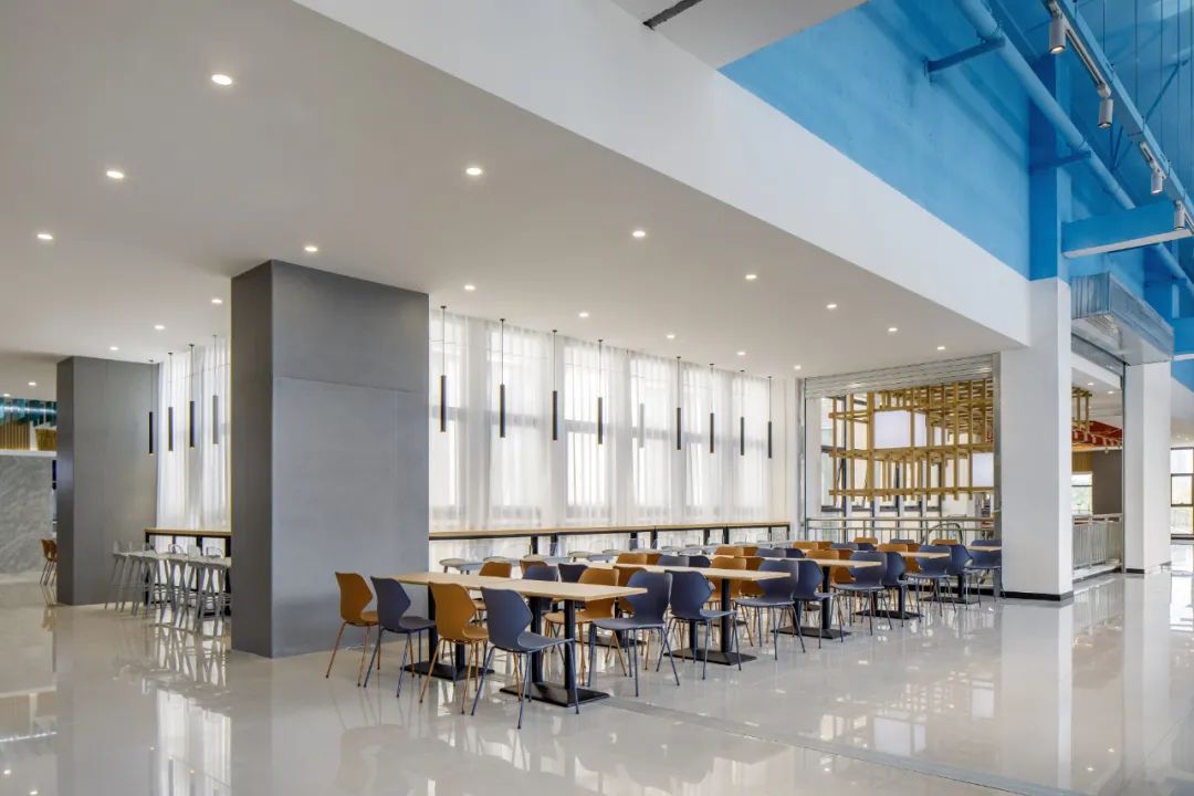 河南工业大学餐厅丨中国郑州丨晓寒建筑空间设计-76
