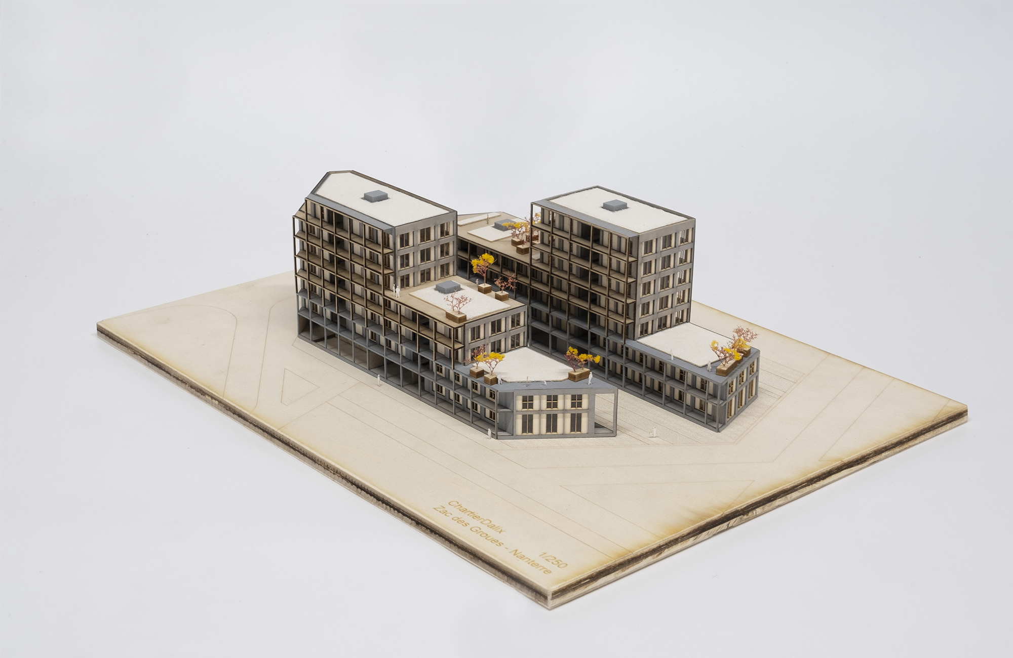 Logements en lanières, quartier des Groues-3