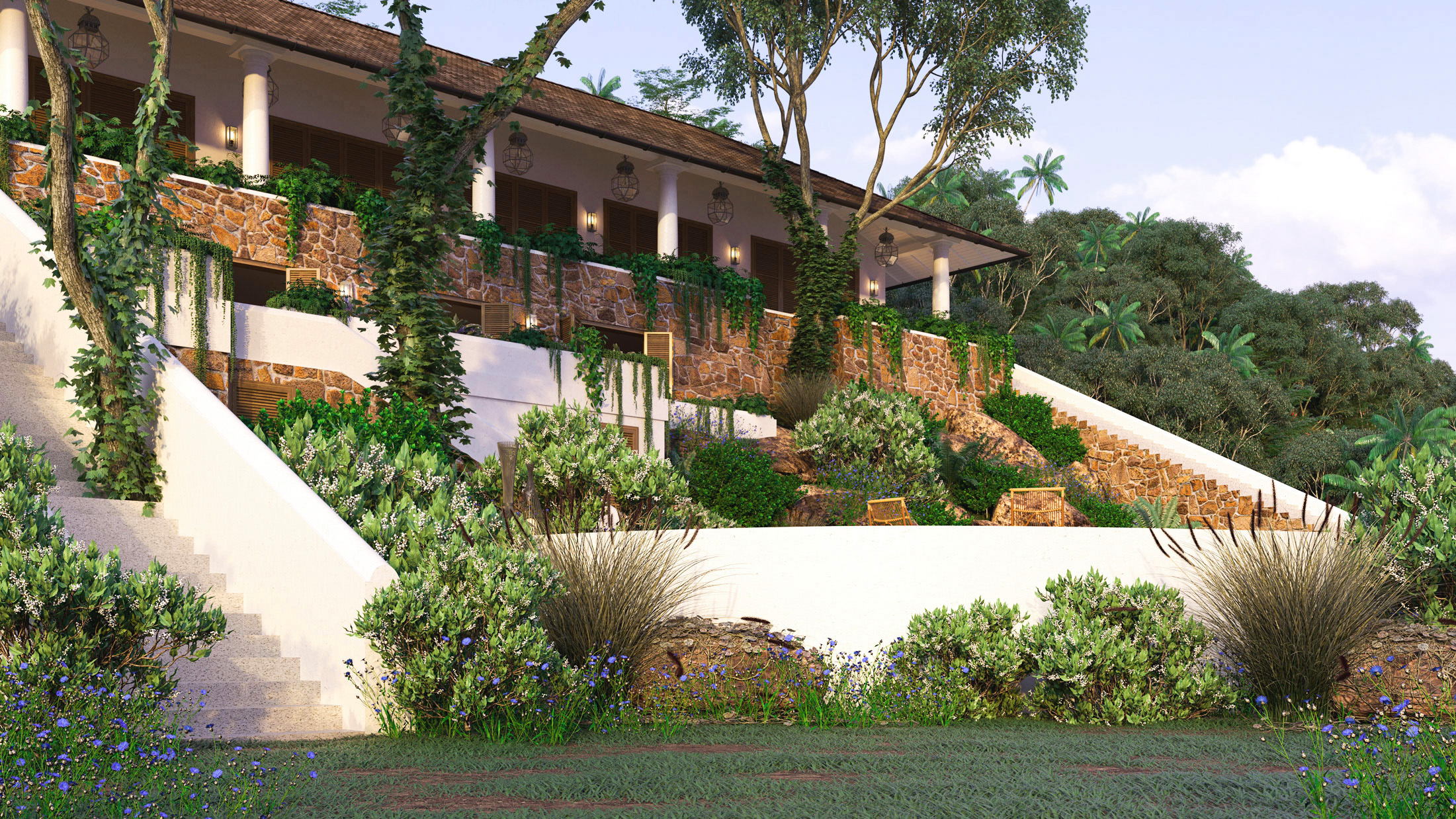 别墅空间丨斯里兰卡丨Nikita Feoktistov,Slava Nozdrachova-8