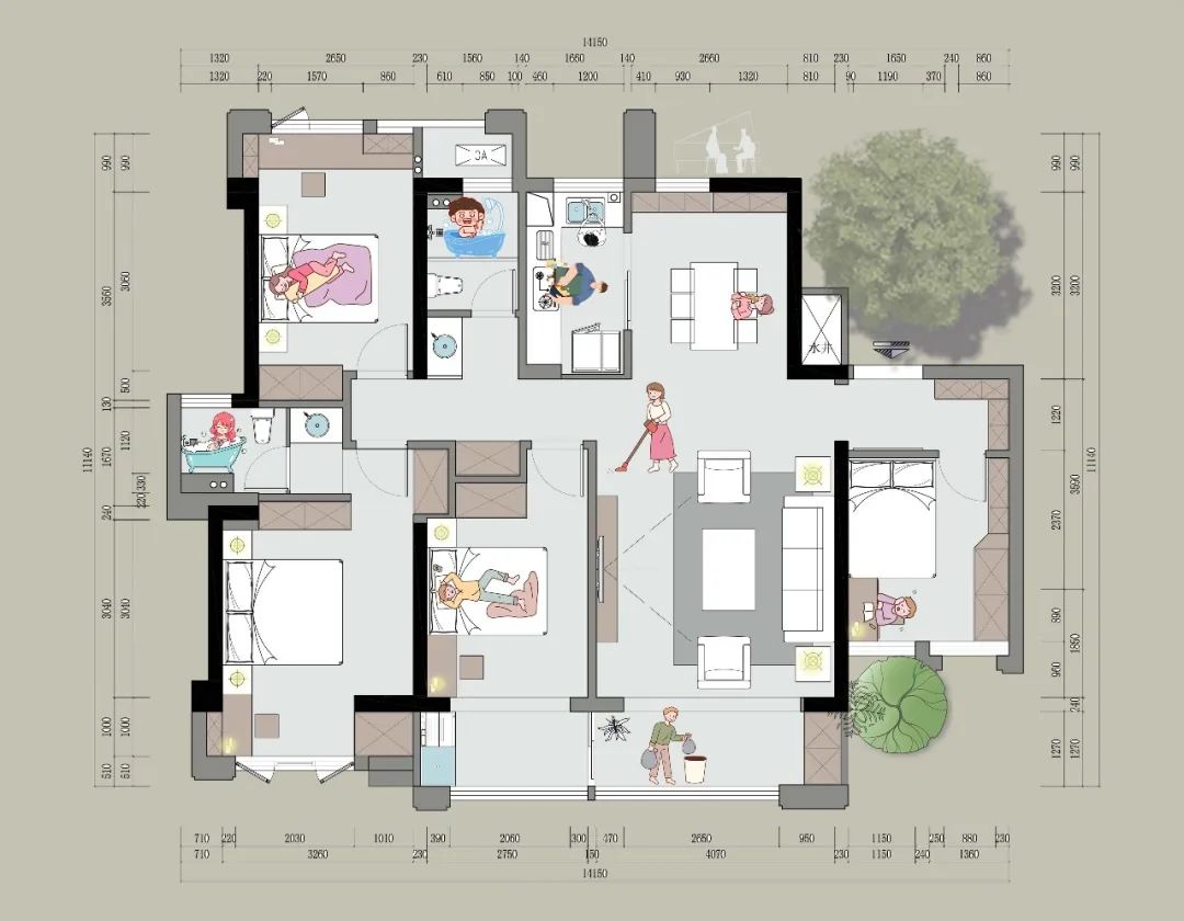 赣州刘美君设计师打造温馨家居丨中国赣州-8