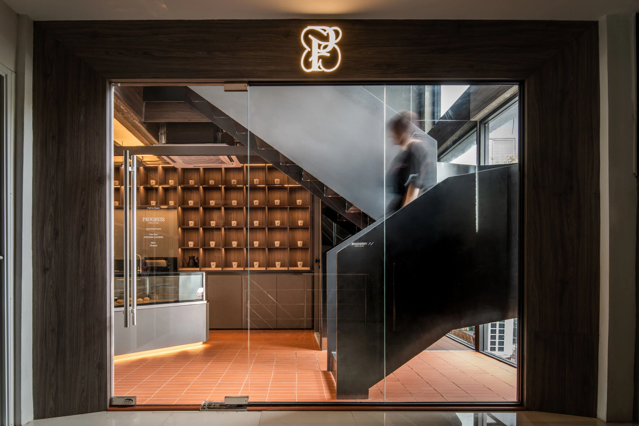 Progress Coffee Bar and Madgrey Tattoo Studio | TasteSpace | Archello-7