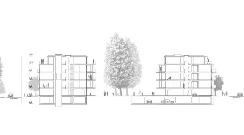Andri Cajos Architekten AG丨Ersatzneubau Wohnüberbauung Schönauring, Zürich-Seebach丨瑞士-4