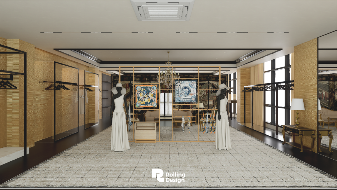 现代框架下的复古切片|6800㎡女装总部办公楼-45