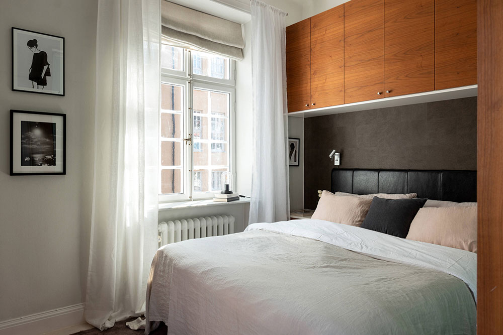 斯德哥尔摩小公寓 | 精致设计，大阳台与教堂美景-18