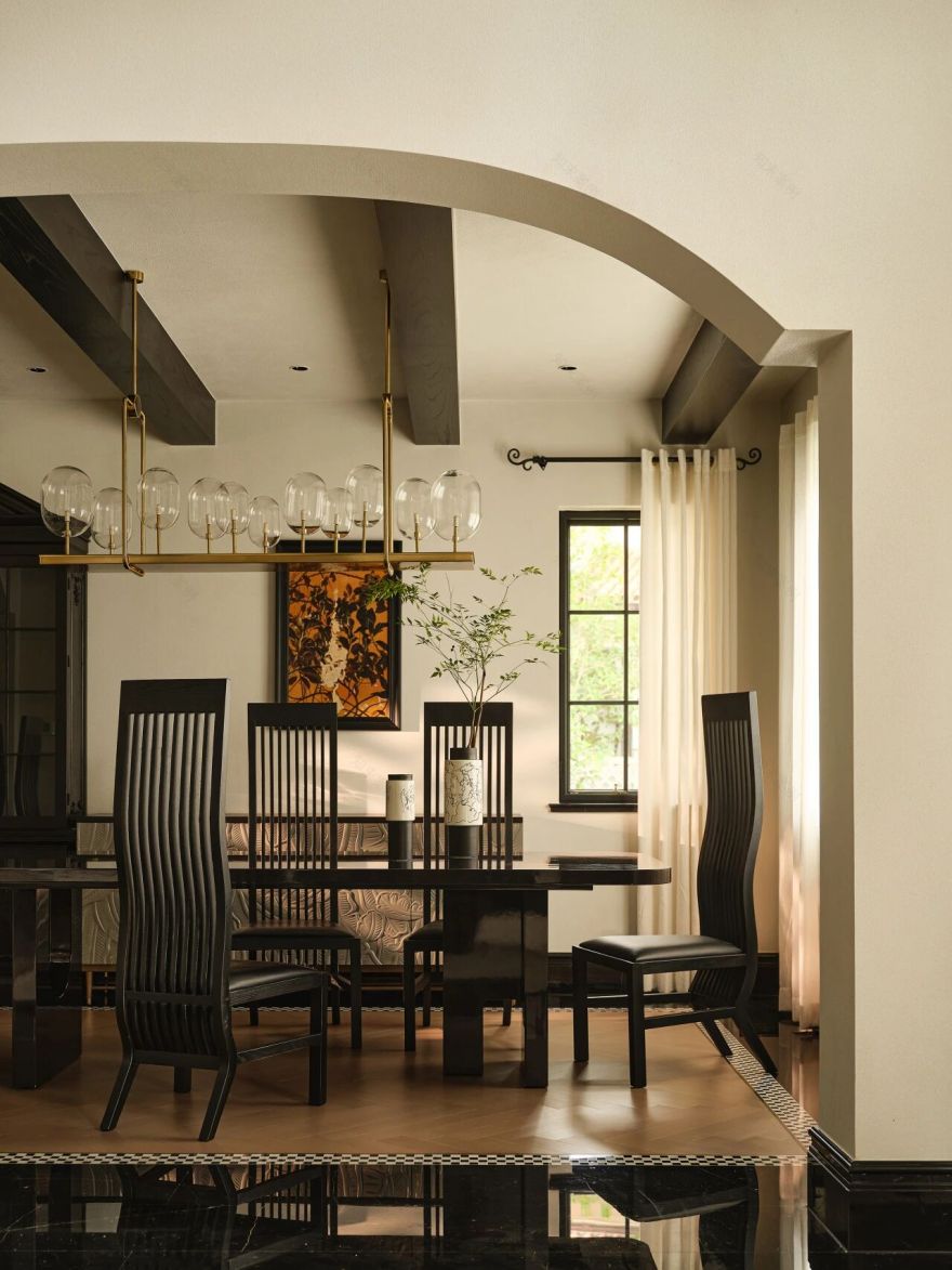 万源城御溪别墅· 一曲弗拉明戈的现代变奏丨中国上海丨DOT. DESIGN潘悦设计事务所-34