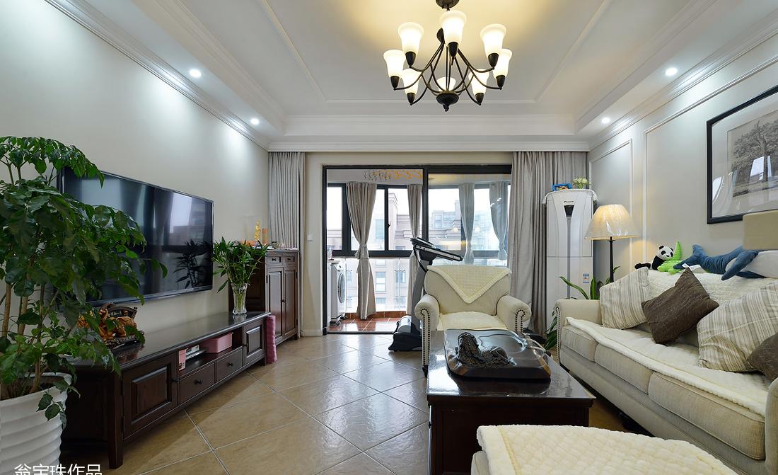 美式简约风家居,功能与美观兼具-0