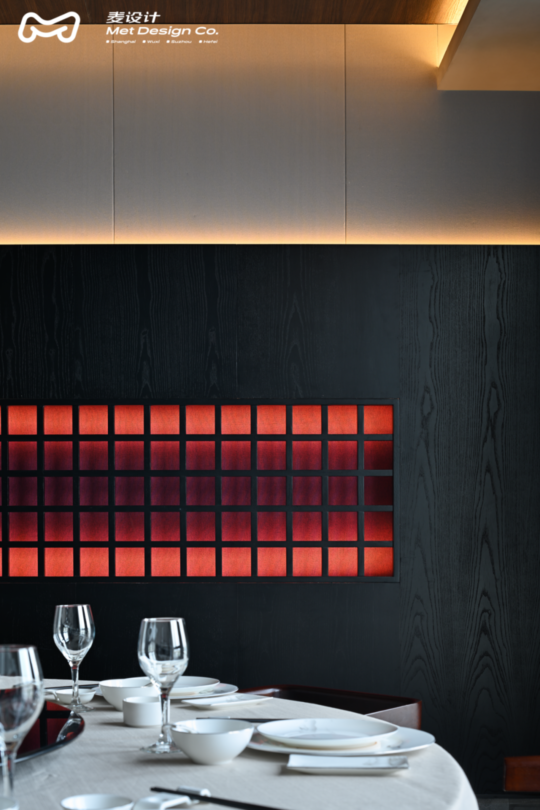 虞锦楼 · 宋代美学与现代艺术融合的中餐厅设计丨麦设计—粉色企鹅-45