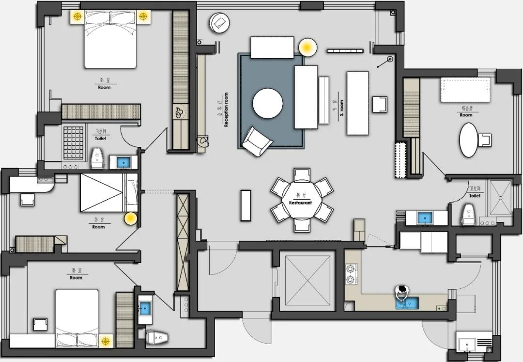 现代雅奢生活空间丨中国衢州丨格堂装饰-41