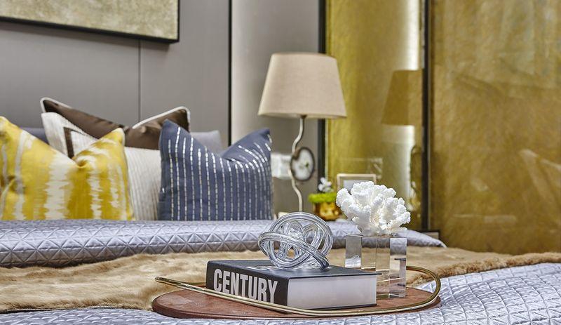 重庆融创春晖十里售楼部样板房 | 现代东方美学融合之作-59