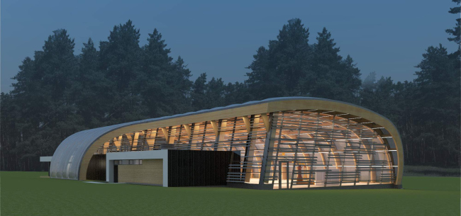 Линия ребра（未明确标准中文译名）·莫斯科州私人健身房丨俄罗斯莫斯科丨ATRIUM建筑工作室-52