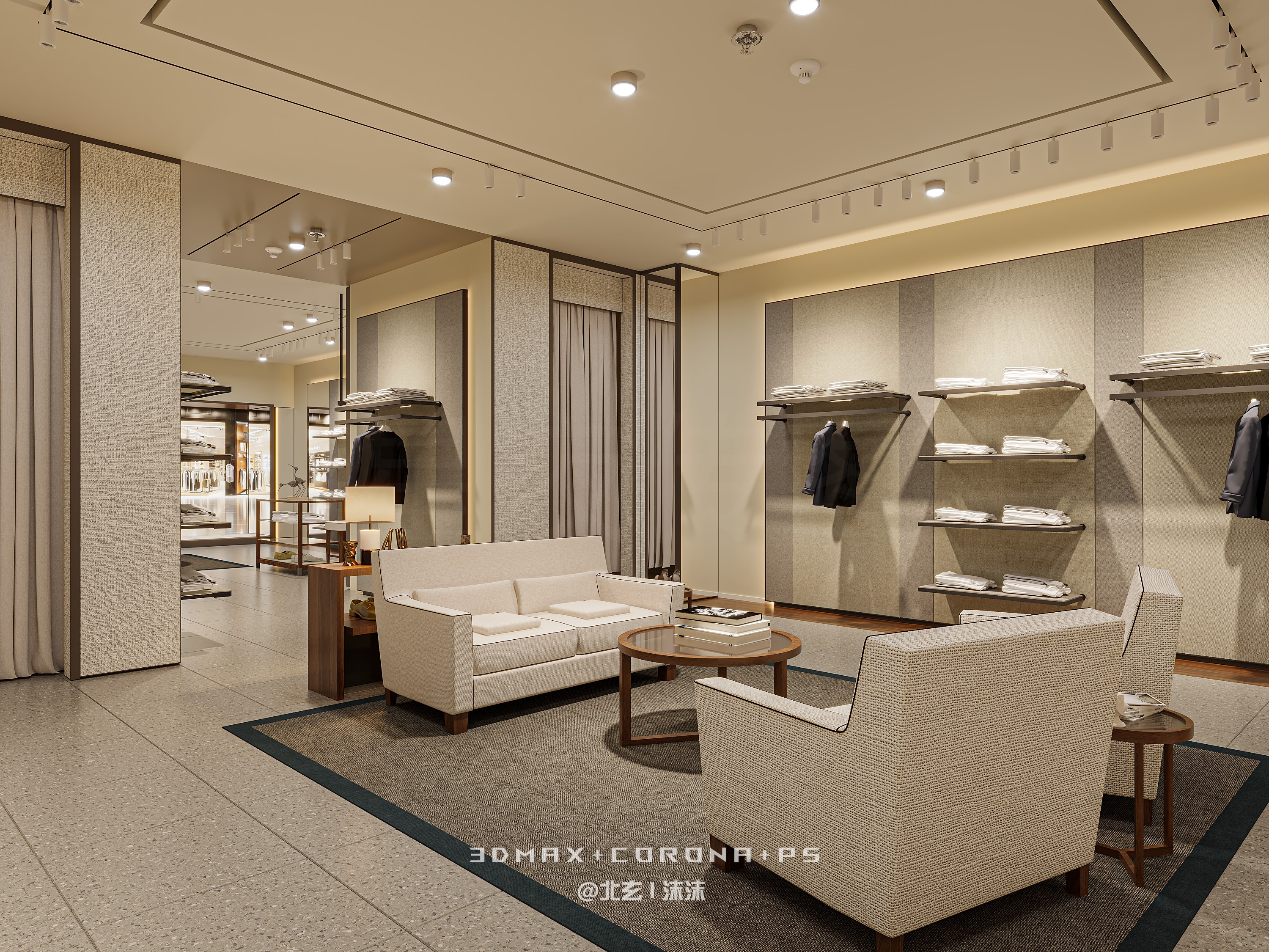 服装店 · 被温柔包裹的时尚叙事空间-15