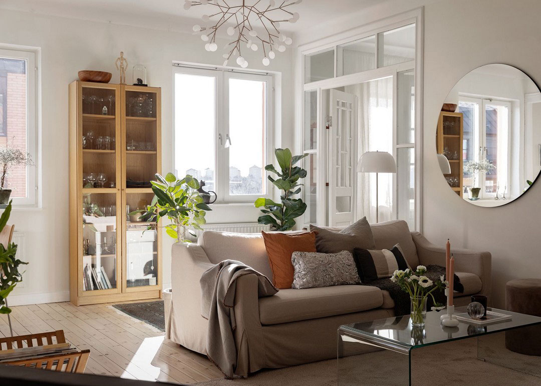 瑞典温馨预算公寓设计-4