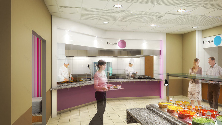 Corporate Restaurant 3D Interiors (Archive)-27