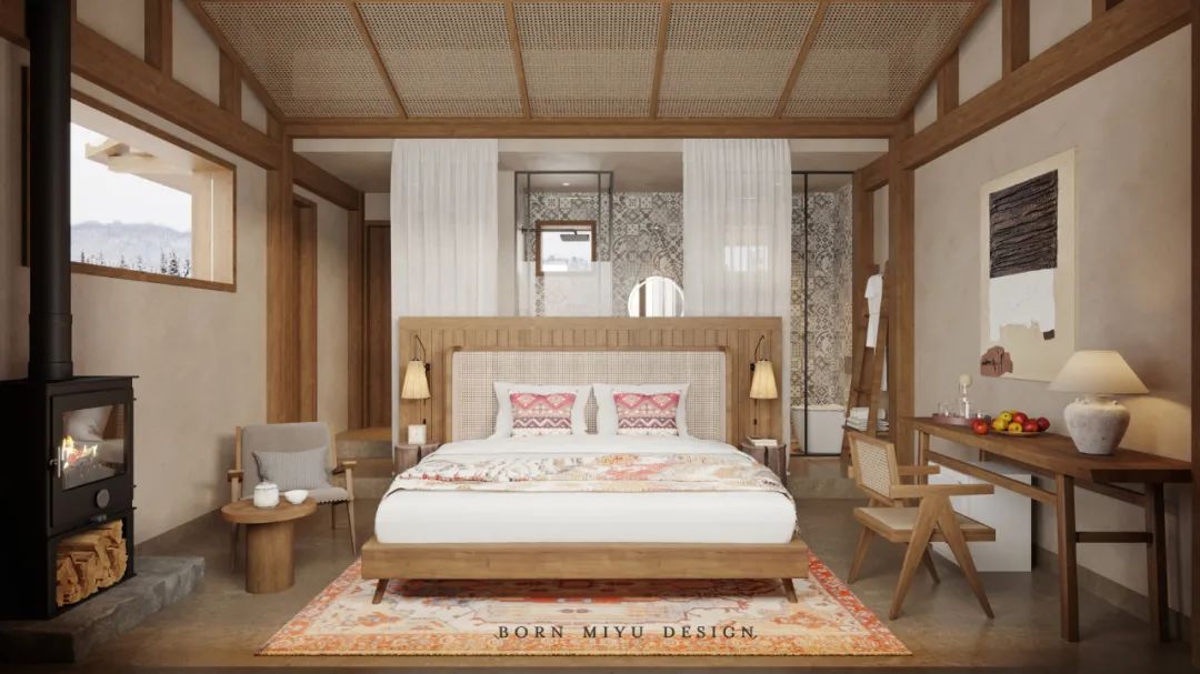 博仁设计 | 新疆民宿 融于自然的野奢木屋-62