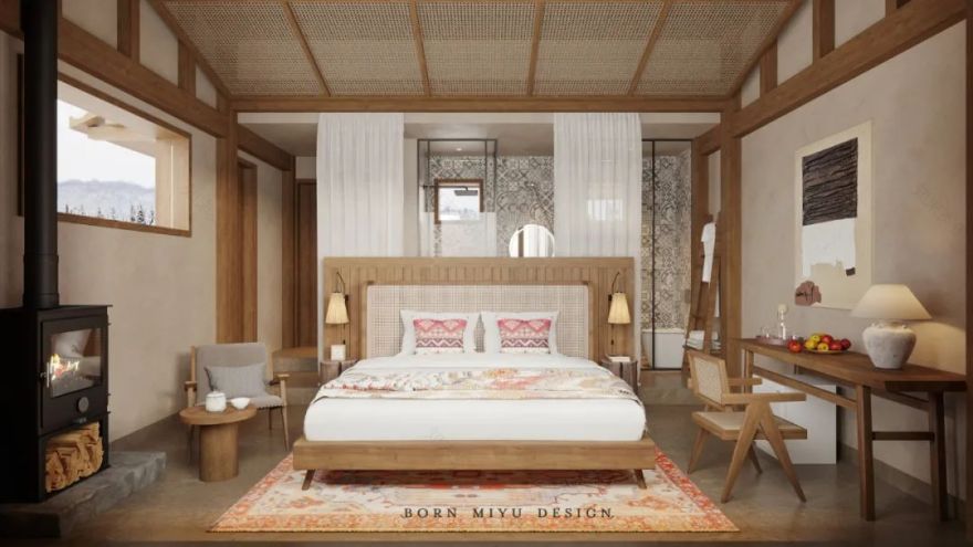 博仁设计 | 新疆民宿 融于自然的野奢木屋-62