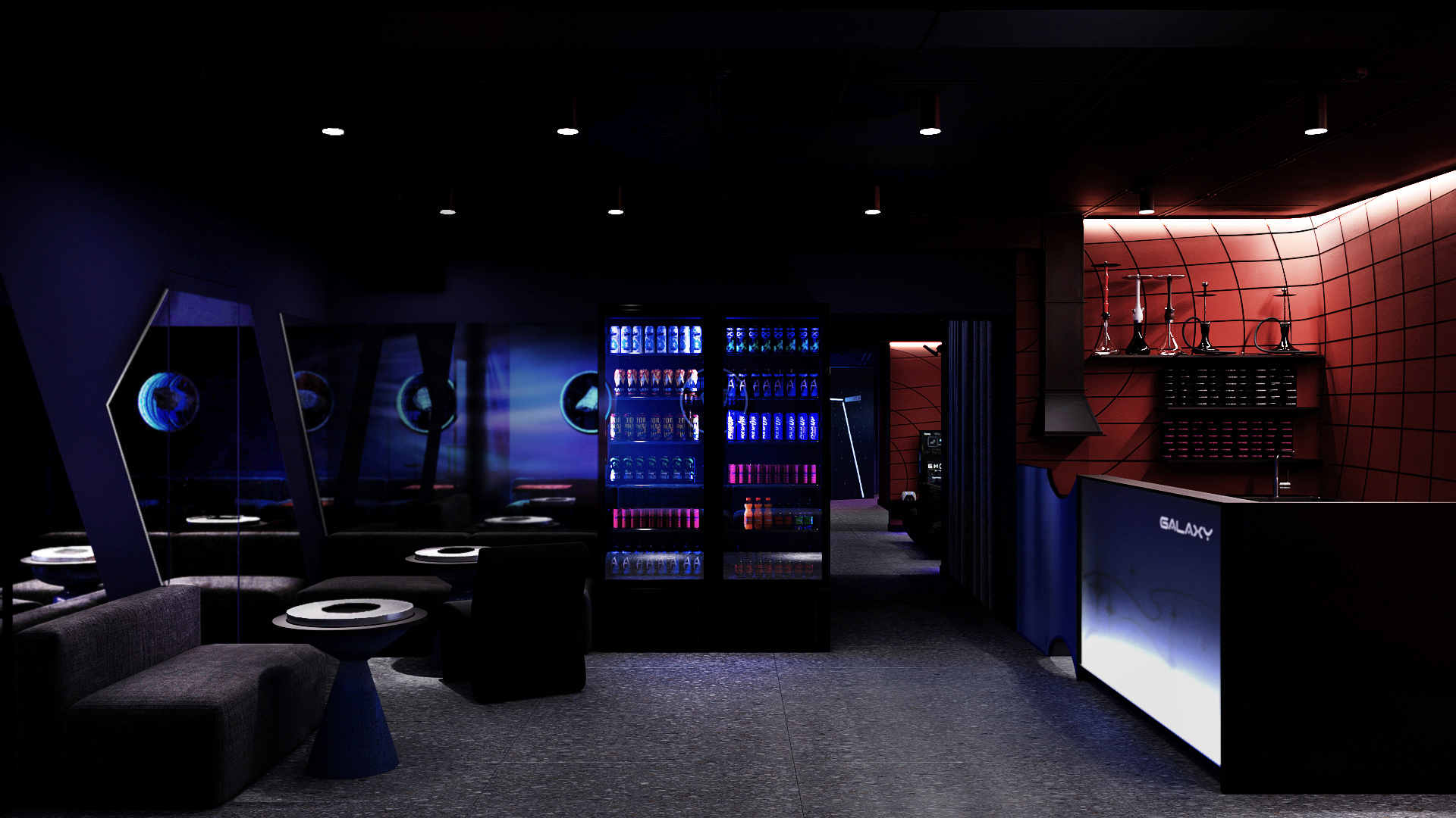 嘉拉伊太空休闲吧

注：Gala·y可能是个特定名称，嘉拉伊是根据读音音译，若有更合适的特定译法需根据具体上下文确定 丨俄罗斯彼尔姆丨Patriarch studio-13