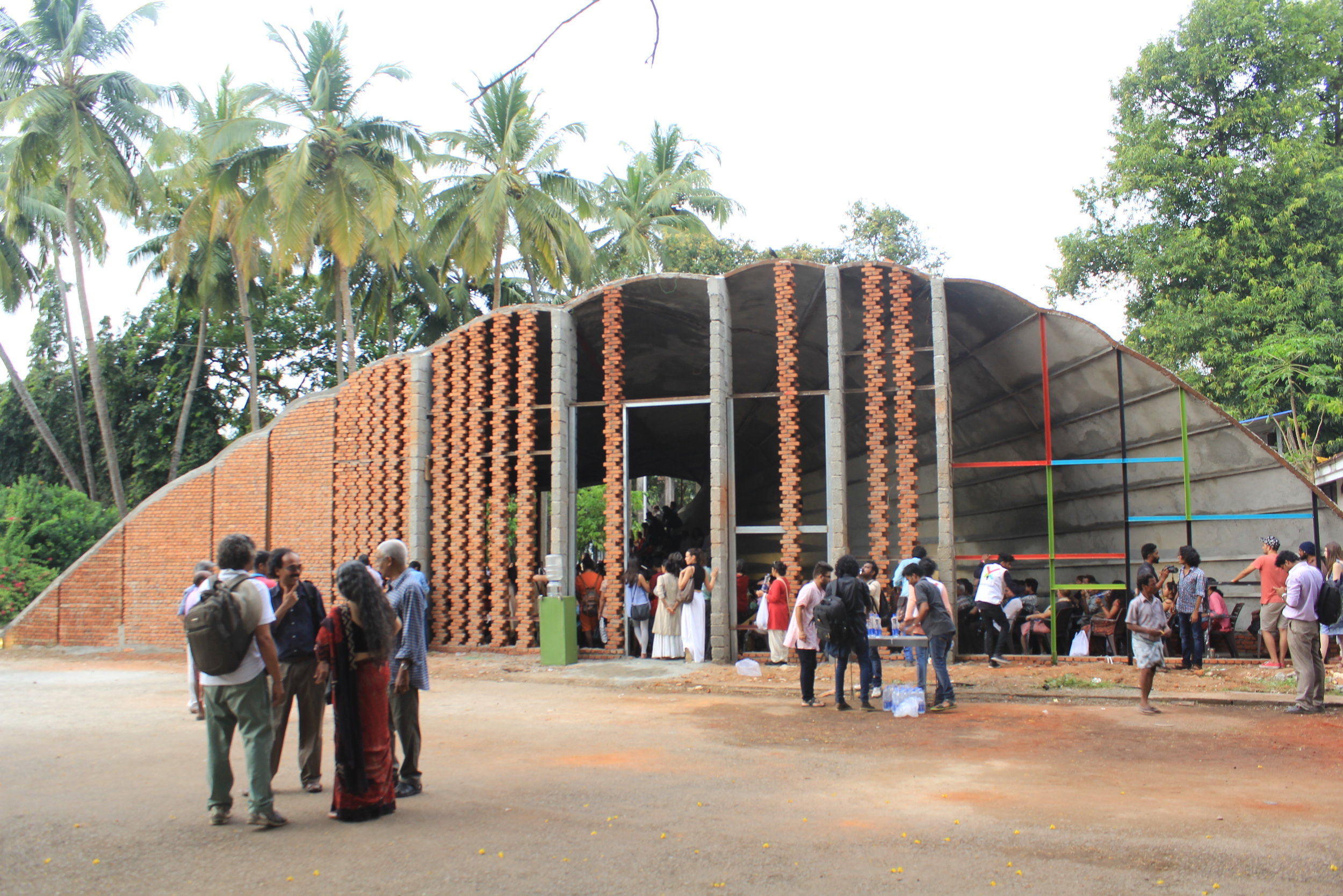 PAVILLION FOR KOCHI MUZIRIS BIENNALE 2014 WALLMAKERS-4