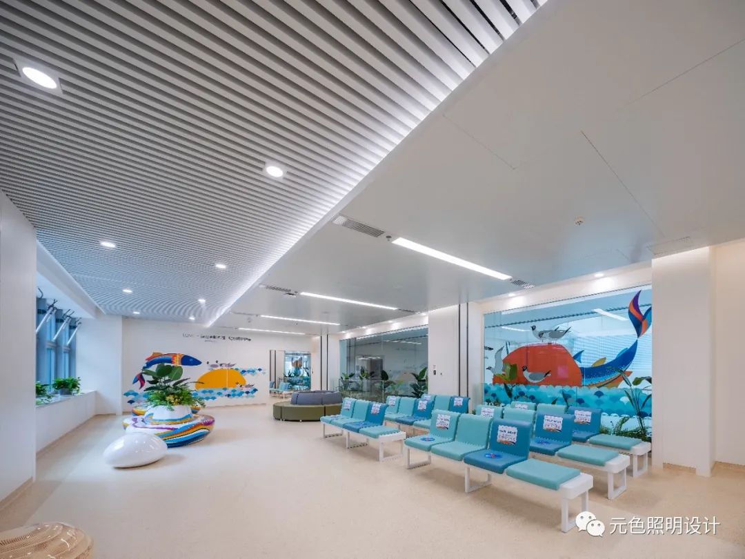 叶脉 ▏乌鲁木齐儿童医院(城北)照明设计-45