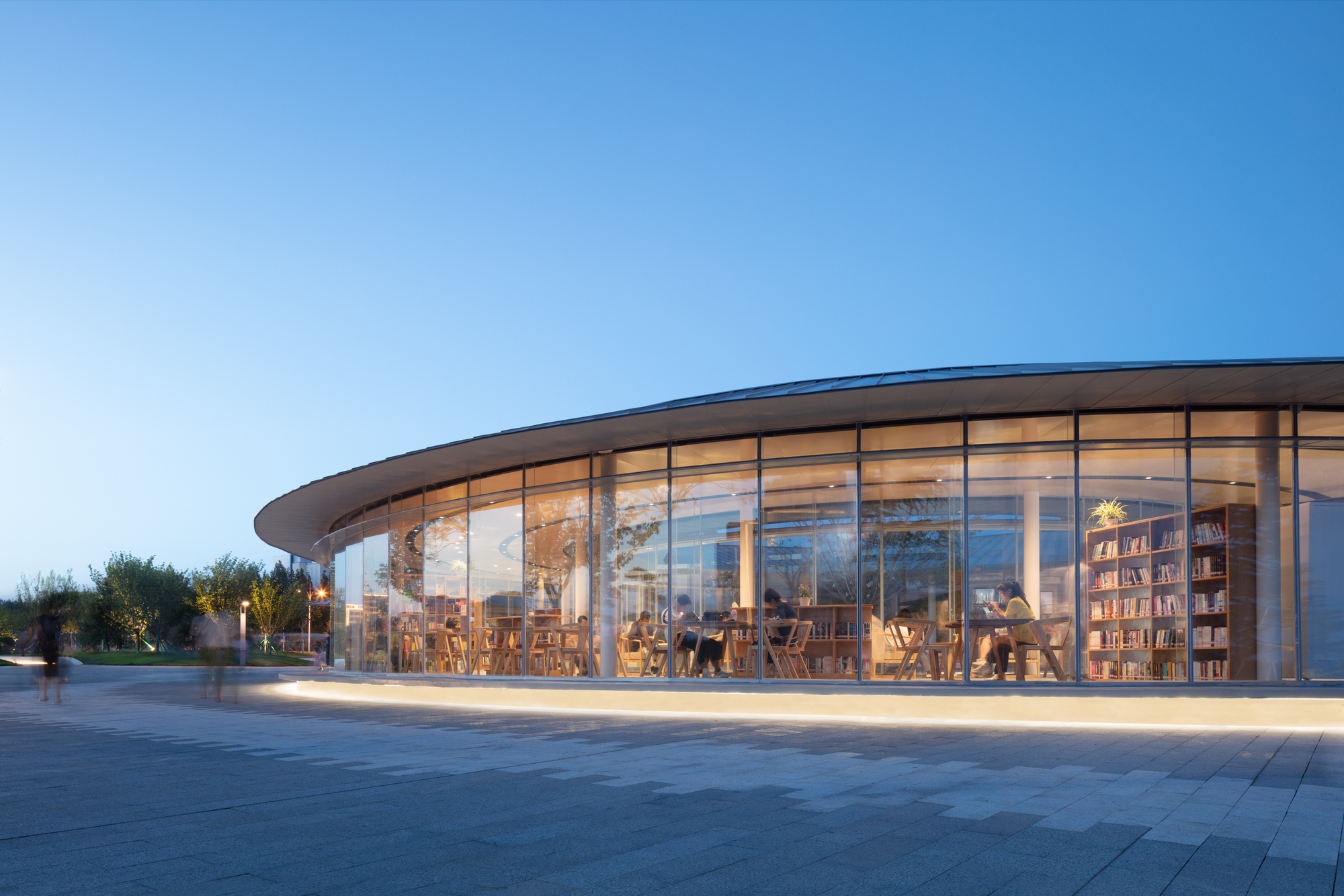 Readers Pavilion at Citizen Cultural Park, Rongcheng / art+zen architects-26