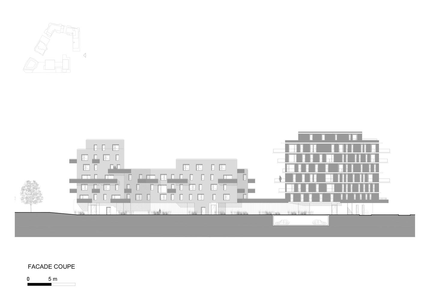 Jeanne D´Arc Residence 建筑设计丨法国丨Christophe Rouselle Architecte-37