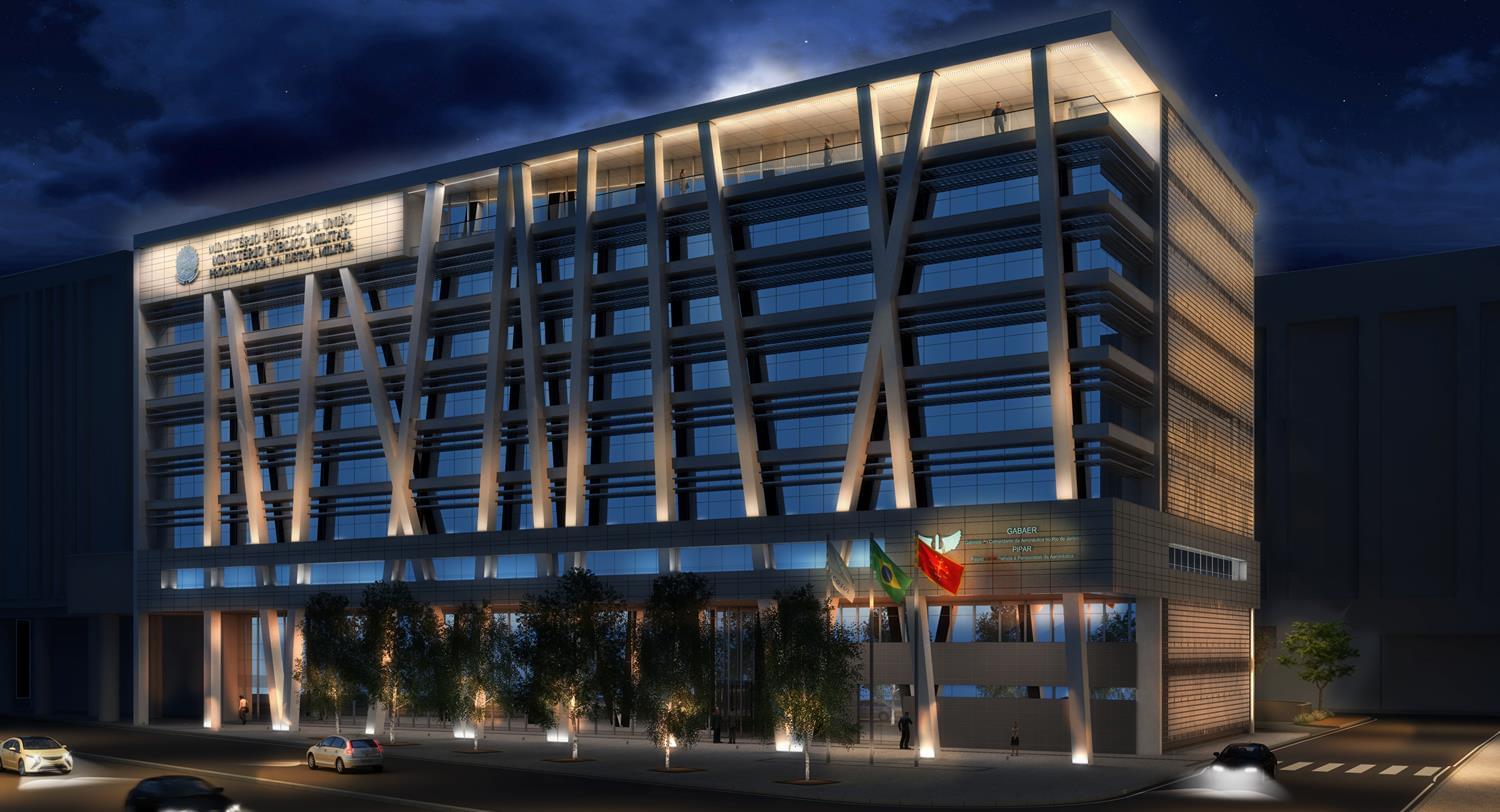 巴西新军事司法检察长办公楼-1