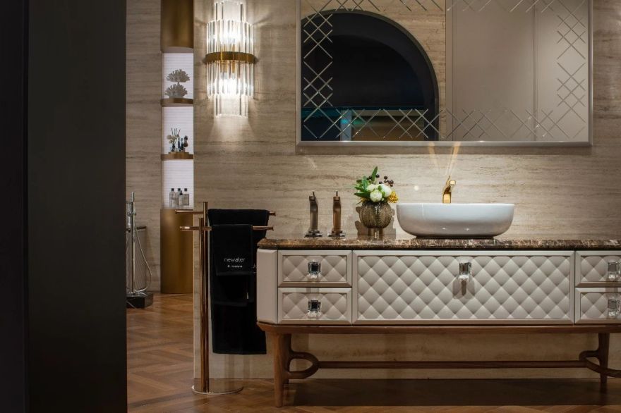 newform 卫浴展厅 | 前卫复古交融,打造情境式体验空间-48