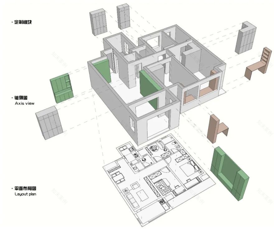 美式轻奢联发·雍榕华府丨吾月软装,天宸设计-15