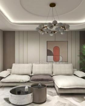 150m²现代风极简优雅家装 |雷莫设计