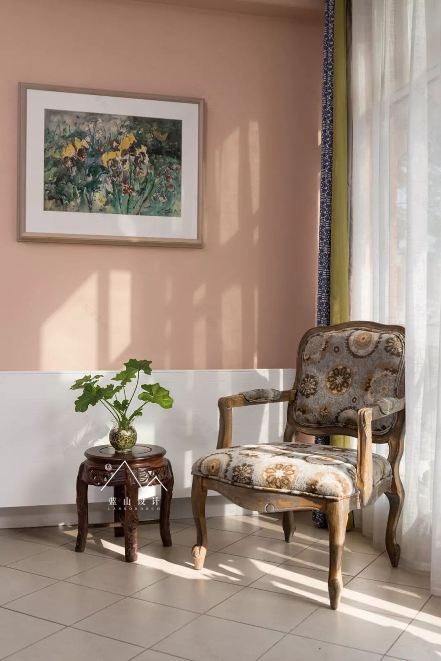 旧别墅新生活 | 南山瞰景,色彩斑斓的改造设计-26