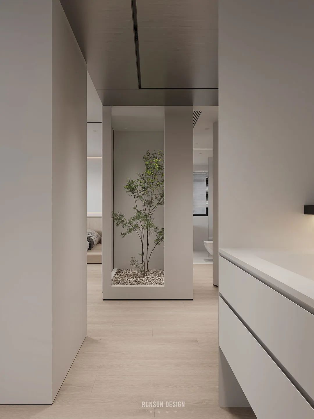 温州翡翠心湖私宅 · 简约素雅的灵动空间丨中国温州丨朗石设计-53