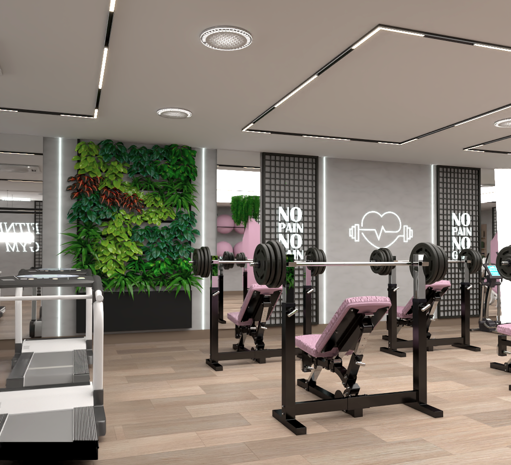 Women's Gym With "ECOTECHNOLOGY SYSTEM"-11