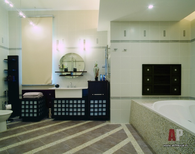 带拱形 facade 和露台的房子室内设计丨Величкин Дмитрий,Голованов Николай-46